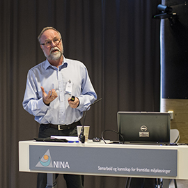 Jan Bråten utfordret forsamlingen på hva som skal til for at forskningsresultatene tas i bruk Foto: Arnstein Staverløkk.